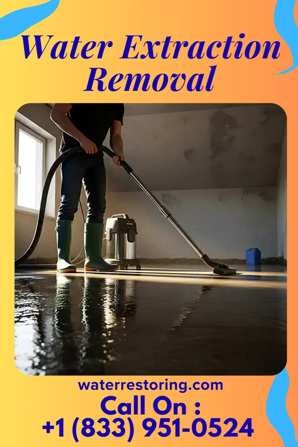 Water Extraction Removal in Shorewood, IL